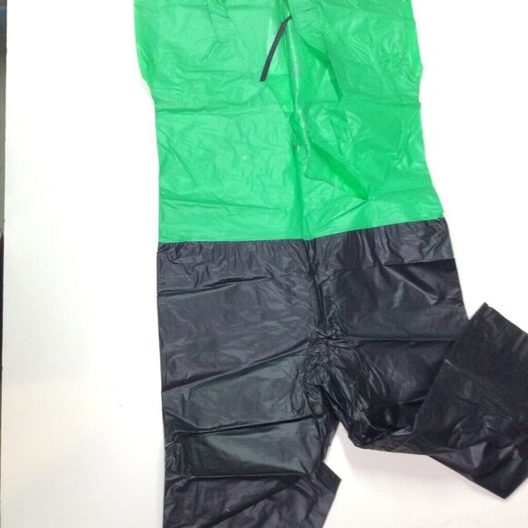 Vintage 80s Wizard Of Oz Scarecrow Green Costume S 50th Anniversary Halloween - Picture 7 of 10